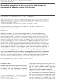 Cover page: Regression approaches in the test-negative study design for assessment of influenza vaccine effectiveness.