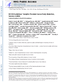 Cover page: NCCN Guidelines Insights: Prostate Cancer Early Detection, Version 2.2016.