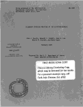 Cover page: SECONDARY EMISSION MONITORS AT THE BEVATRON-BEVALAC