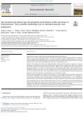 Cover page: Unconventional natural gas development and adverse birth outcomes in Pennsylvania: The potential mediating role of antenatal anxiety and depression.