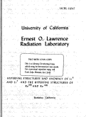 Cover page: HYPERFINE STRUCTURES AND ANOMALY OF Li6 AND Li7 AND THE HYPERFINE STRUCTURES OF Re186 AND Re188