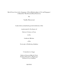 Cover page: Data Privacy Law in the Language of Trust Relationship in U.S. and Singapore: A Model for Thai Personal Data Protection