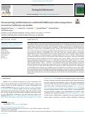 Cover page of Characterizing wildfire behavior with ECOSTRESS land surface temperature across four California case studies