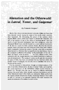 Cover page: Alienation and the Otherworld in Lanval, Yonec, and Guigemar
