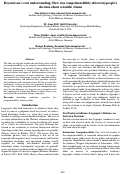 Cover page: Beyond one’s own understanding: How text comprehensibility affects laypeople’s decision about scientific claims