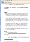 Cover page: Will they like me? Adolescents’ emotional responses to peer evaluation