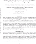 Cover page of AIROPA II: modeling instrumental aberrations for off-axis point spread functions in adaptive optics