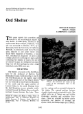 Cover page: Ord Shelter