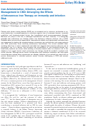 Cover page: Iron Administration, Infection, and Anemia Management in CKD: Untangling the Effects of Intravenous Iron Therapy on Immunity and Infection Risk.