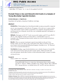 Cover page: Hookah tobacco use and stressful life events in a sample of young non-daily cigarette smokers