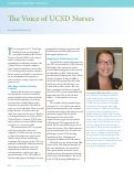 Cover page: Clinical Practice Council: The Voice of UCSD Nurses