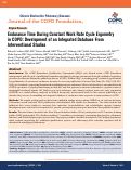 Cover page: Endurance Time During Constant Work Rate Cycle Ergometry in COPD: Development of an Integrated Database From Interventional Studies.