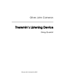 Cover page: Theremin's Listening Device