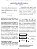 Cover page: The Role of Conceptual Structure in Mathematical Explanation