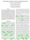 Cover page: The psychophysics of number arise from resource-limited spatial memory