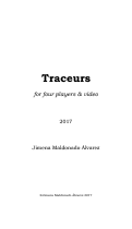 Cover page: Traceurs