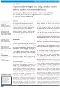 Cover page: Cryptococcal meningitis in a daily cannabis smoker without evidence of immunodeficiency.