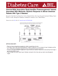 Cover page: Genome-Wide Association Study Identifies Pharmacogenomic Variants Associated With Metformin Glycemic Response in African American Patients With Type 2 Diabetes.