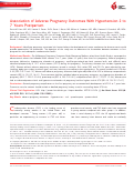 Cover page: Association of Adverse Pregnancy Outcomes With Hypertension 2 to 7 Years Postpartum