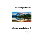 Cover page: String Quartet No. 3