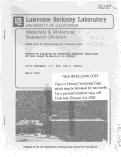 Cover page: EFFECT OF VANADIUM ON STRUCTURE-PROPERTY RELATIONS OF DUAL PHASE Fe/Mn/Si/0.lC STEELS