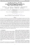 Cover page of OpenHeritage3D.org: Digital Atlas Archival and Streaming Infrastructure for Open Cultural Heritage 3D Data