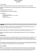 Cover page: Erythema multiforme like allergic contact dermatitis associated with laurel oil: a rare presentation