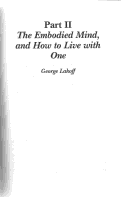 Cover page: Part II The Embodied Mind, and How to Live with One