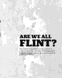 Cover page: Are We All Flint?