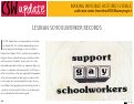 Cover page: Lesbian Schoolworker Records