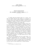 Cover page: Aspetti citotassonomici del contingente endemico apuano. I.