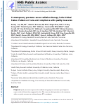 Cover page: Contemporary prostate cancer radiation therapy in the United States: Patterns of care and compliance with quality measures.