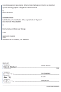 Cover page: Coordinate genomic association of transcription factors controlled by an imported quorum sensing peptide in Cryptococcus neoformans