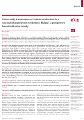 Cover page: Community transmission of rotavirus infection in a vaccinated population in Blantyre, Malawi: a prospective household cohort study