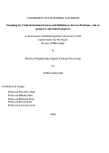 Cover page: Sampling for Underdetermined Linear and Multilinear Inverse Problems: role of geometry and statistical priors