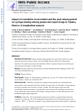 Cover page: Impact of cumulative incarceration and the post‐release period on syringe‐sharing among people who inject drugs in Tijuana, Mexico: a longitudinal analysis