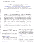 Cover page: Modest set of simulations of local-type primordial non-Gaussianity in the DESI era