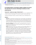 Cover page: N-acylethanolamine acid amidase (NAAA) inhibition decreases the motivation for alcohol in Marchigian Sardinian alcohol-preferring rats