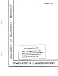 Cover page: The Choice of The Proper Refractory for the Casting of High Melting Electropositive Metals