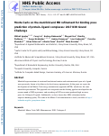 Cover page: Monte Carlo on the manifold and MD refinement for binding pose prediction of protein–ligand complexes: 2017 D3R Grand Challenge