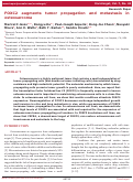 Cover page: FOXC2 augments tumor propagation and metastasis in osteosarcoma