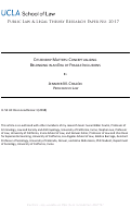 Cover page: Citizenship Matters: Conceptualizing Belonging in an Era of Fragile Inclusions