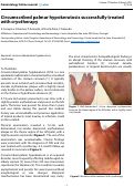 Cover page: Circumscribed palmar hypokeratosis successfully treated with cryotherapy