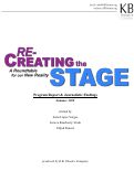 Cover page: ReCreating the Stage, A Roundtable for Our New Reality