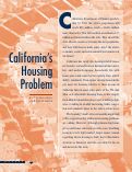 Cover page: California's Housing Problem
