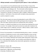 Cover page: Ethinyl estradiol and levonorgestrel patch phase 3 data clarification