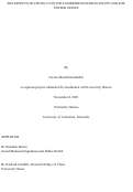 Cover page: THE EFFECTS OF COVID-19 ON THE UNDERPRIVILEGED IN EGYPT AND THE UNITED STATES