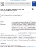 Cover page: Genetic and environmental influences on serum oxylipins, endocannabinoids, bile acids and steroids