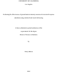 Cover page: Evaluating the effectiveness of ground motion intensity measures for structural response simulation using statistical and causal inferencing