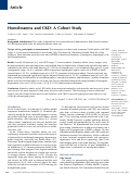 Cover page: Homelessness and CKD: A Cohort Study